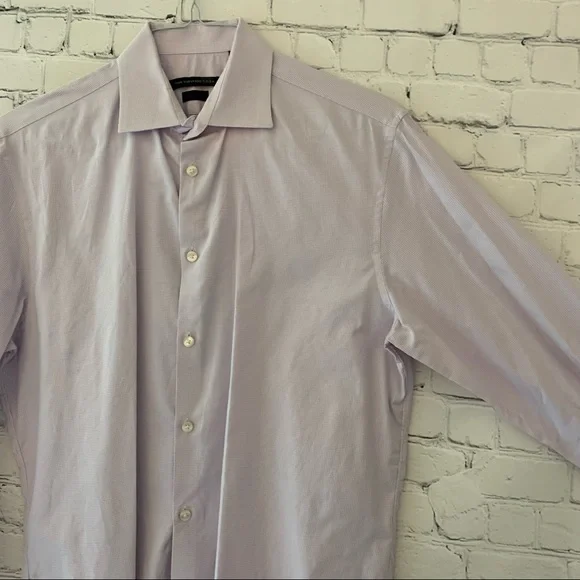 John Varvatos men’s long sleeve button down dress shirt | size 15.5 neck 32/33 - Picture 2 of 11